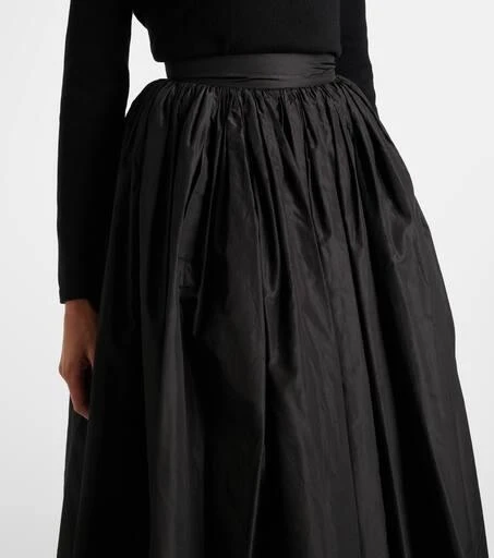 Dolce 
Gabbana Gathered silk maxi skirt 4