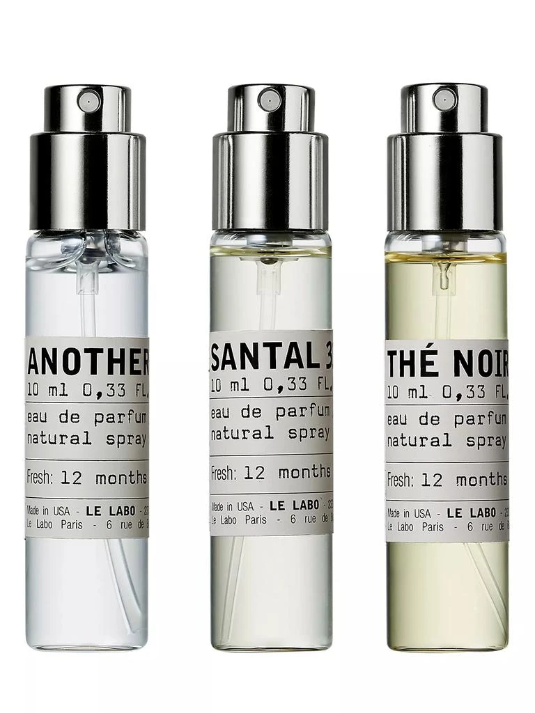 Le Labo Travel Tube Eau de Parfum 3-Piece Discovery Set 1