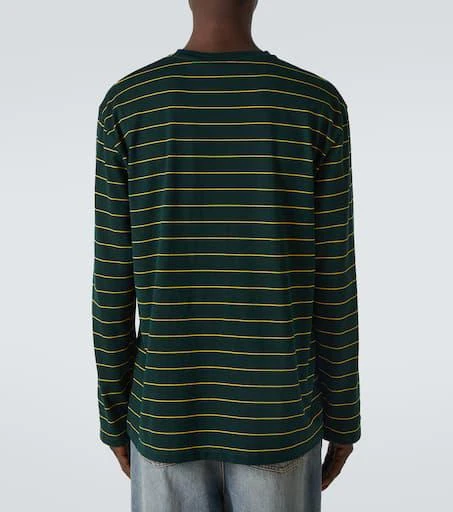 Miu Miu Striped cotton jersey T-shirt 4