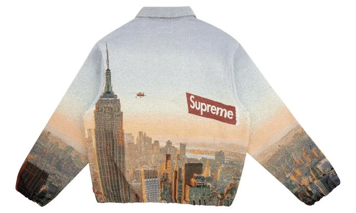 Supreme Supreme Aerial Tapestry Harrington Jac 4