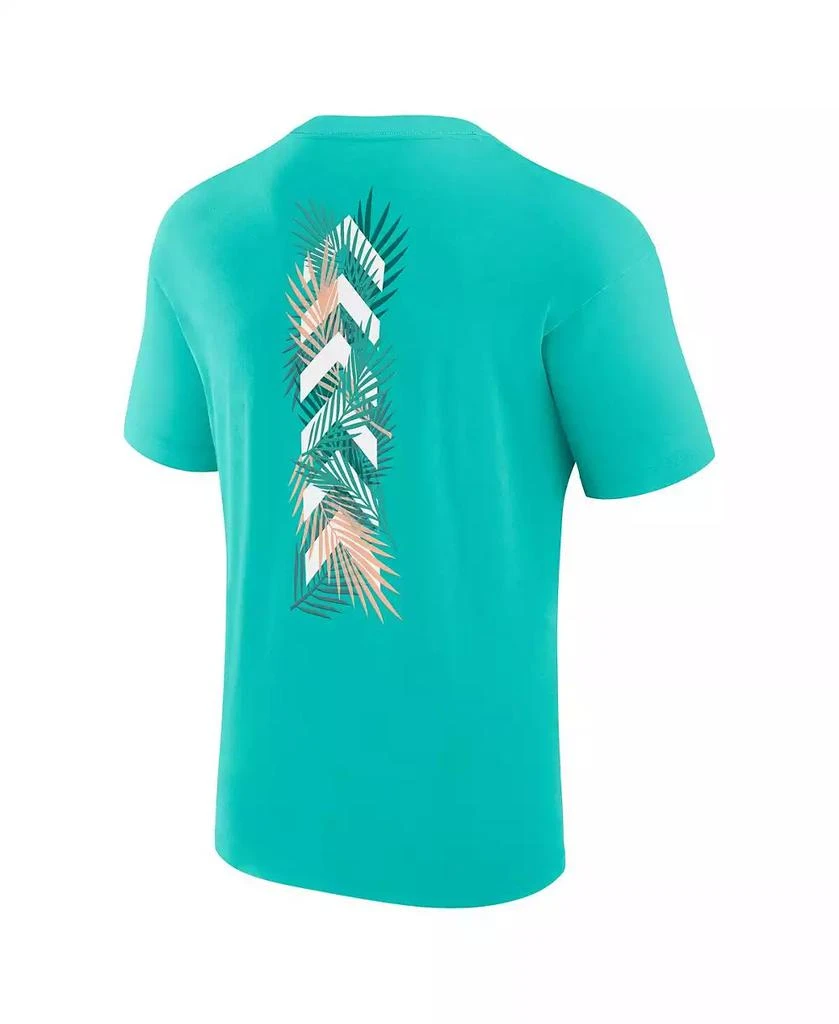 Formula 1 Men's Turquoise Miami Palms Chevron T-Shirt 2