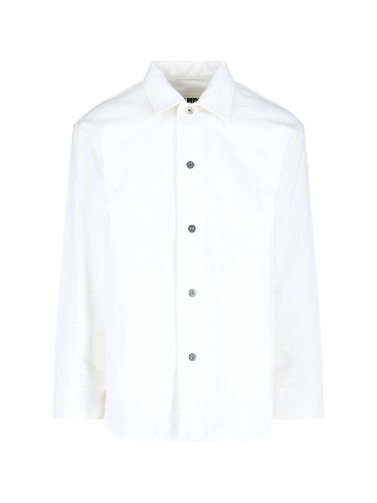 Jil Sander Denim Overshirt – White
