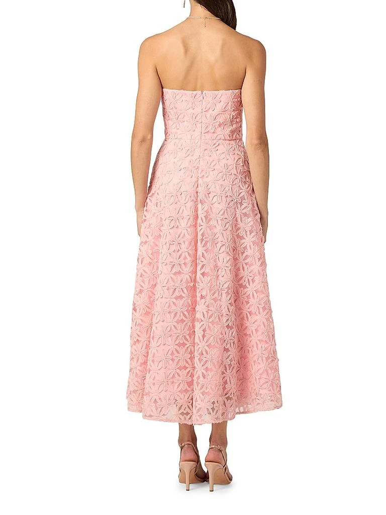 Shoshanna Miller Floral Mesh Maxi Dress 4