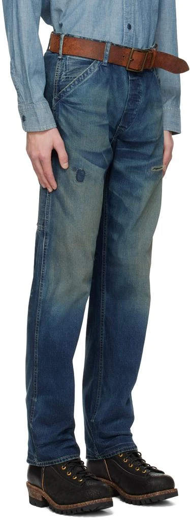 RRL Blue Straight-Fit Jeans 2