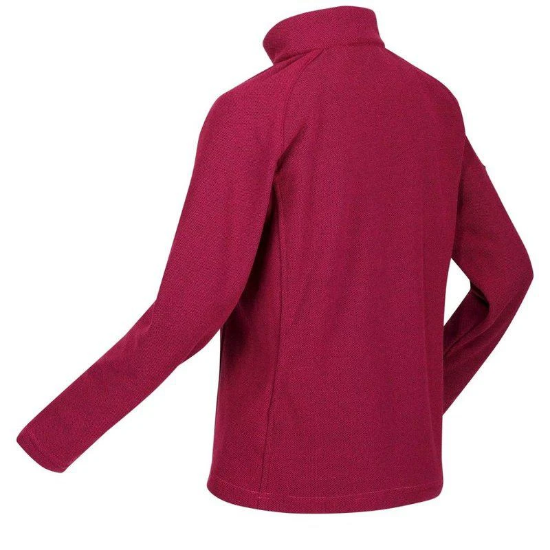 Regatta Womens/Ladies Kenger II Quarter Zip Fleece Top Berry Pink 2
