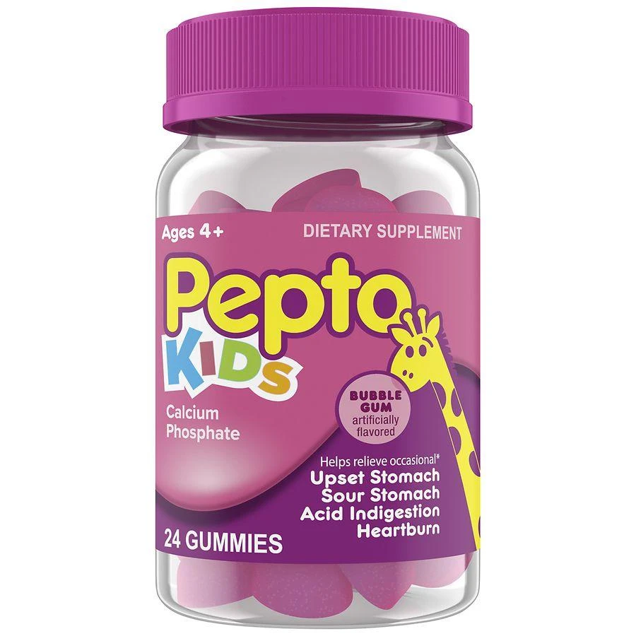 Pepto Kids Gummies Bubblegum 1