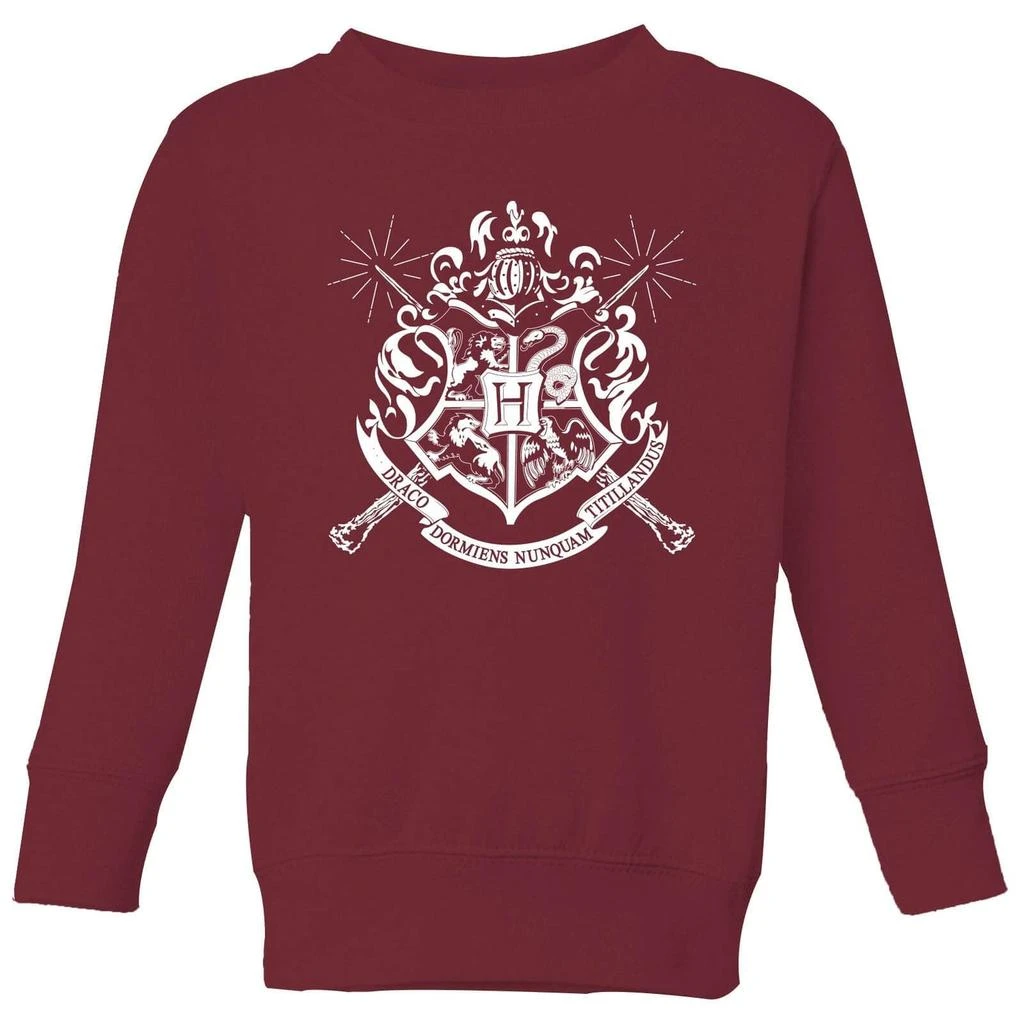 Harry Potter Harry Potter Hogwarts House Crest Kids' Sweatshirt - Burgundy 1