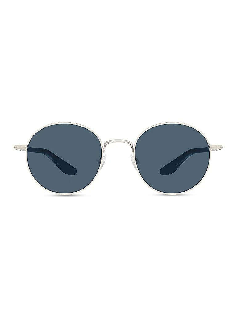 Barton Perreira Caster 50MM Round Sunglasses 2