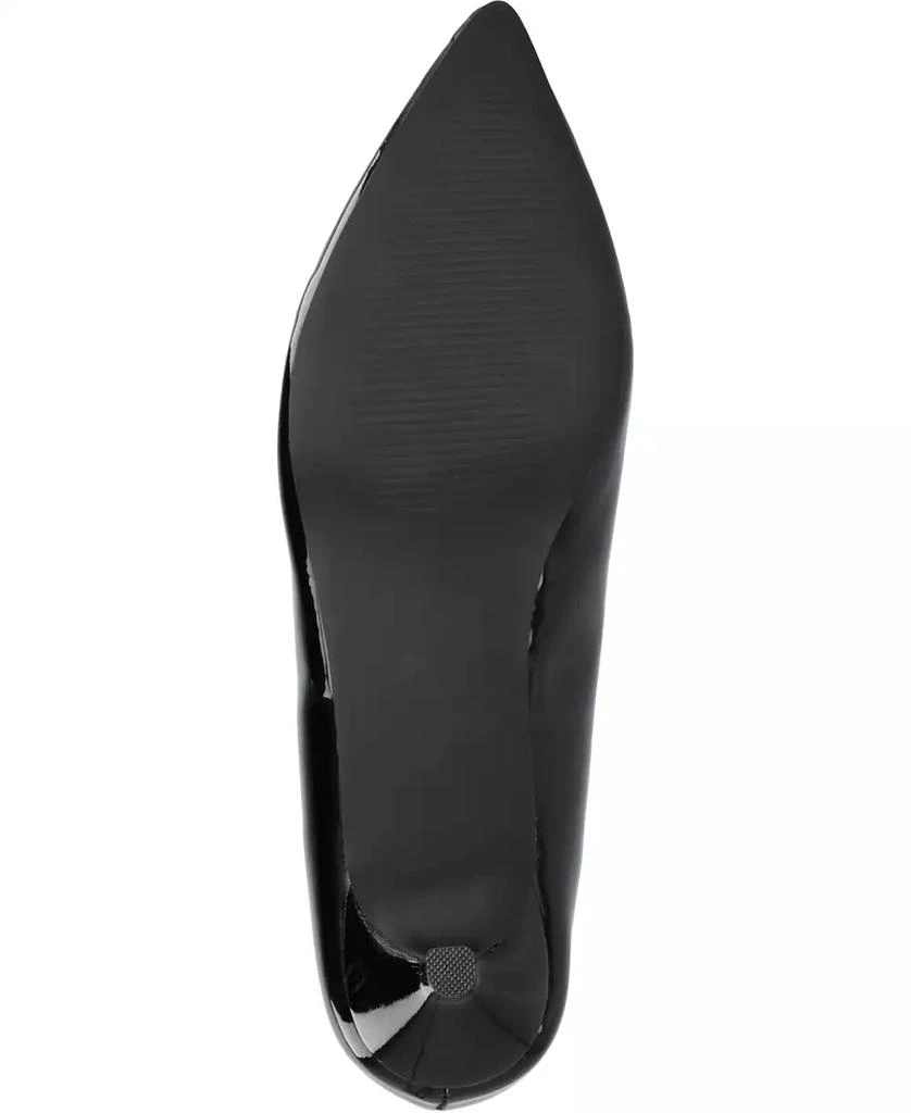 Journee Collection Women's Rumi Pointed Toe Kitten Heel Pumps 5