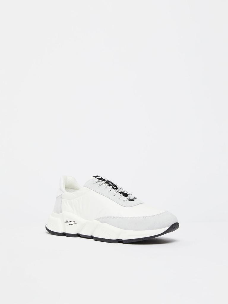 Weekend Max Mara Nylon and leather running shoes