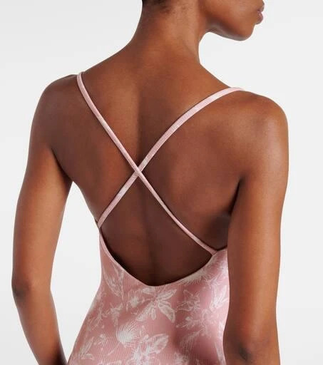 Marysia North Maillot floral scalloped swimsuit 5