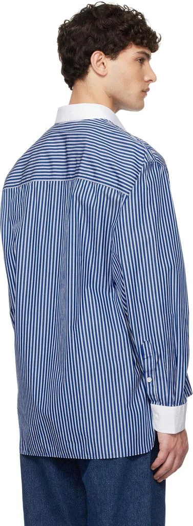 Sunflower Blue Note Contrast Shirt 3