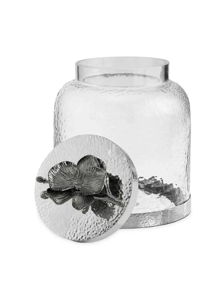 Michael Aram Black Orchid Cookie Jar 2