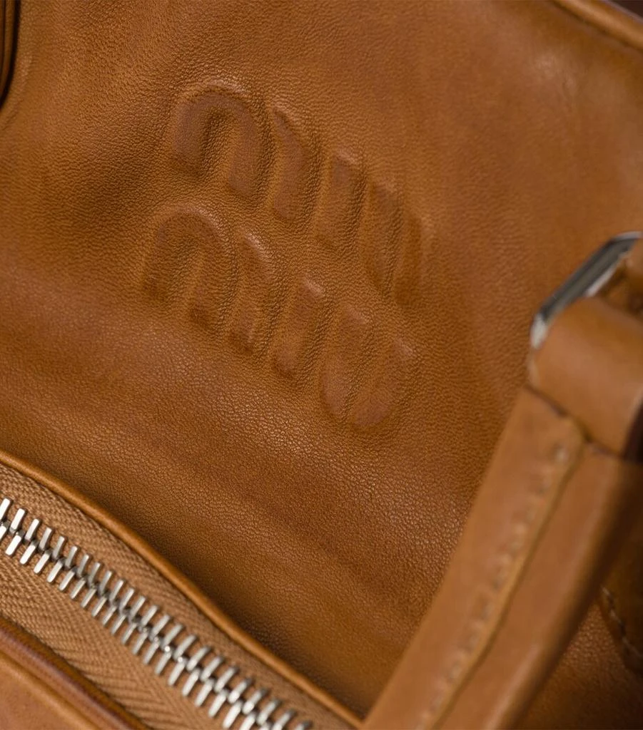 Miu Miu Nappa Leather Top-Handle Bag 5