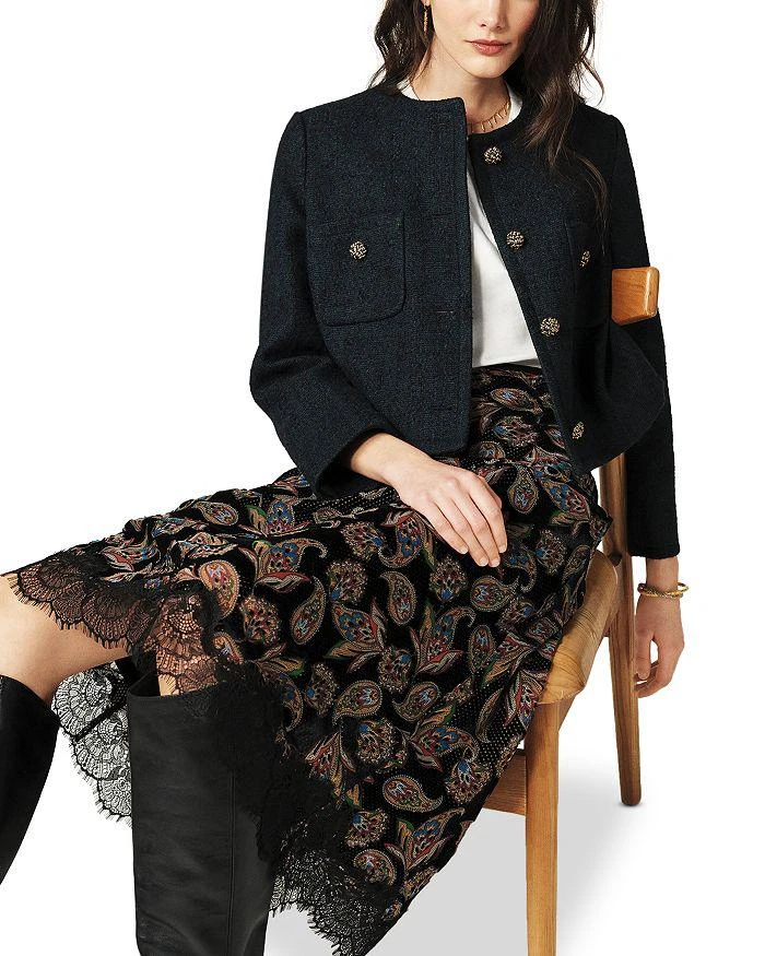 ba&sh Meredith Cropped Boxy Jacket 5