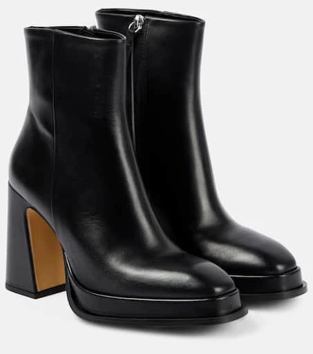 Souliers Martinez Nova Chueca leather ankle boots 1