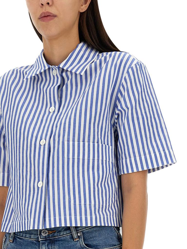 Margaret Howell Margaret Howell Striped Button-Up Top