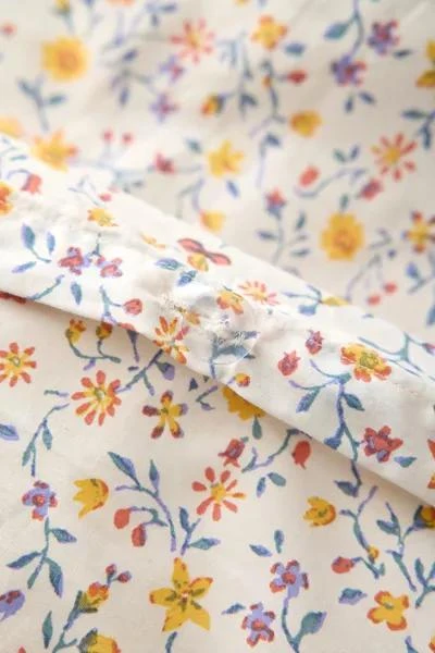 Urban Outfitters Clarissa Floral Vine Duvet Set 4