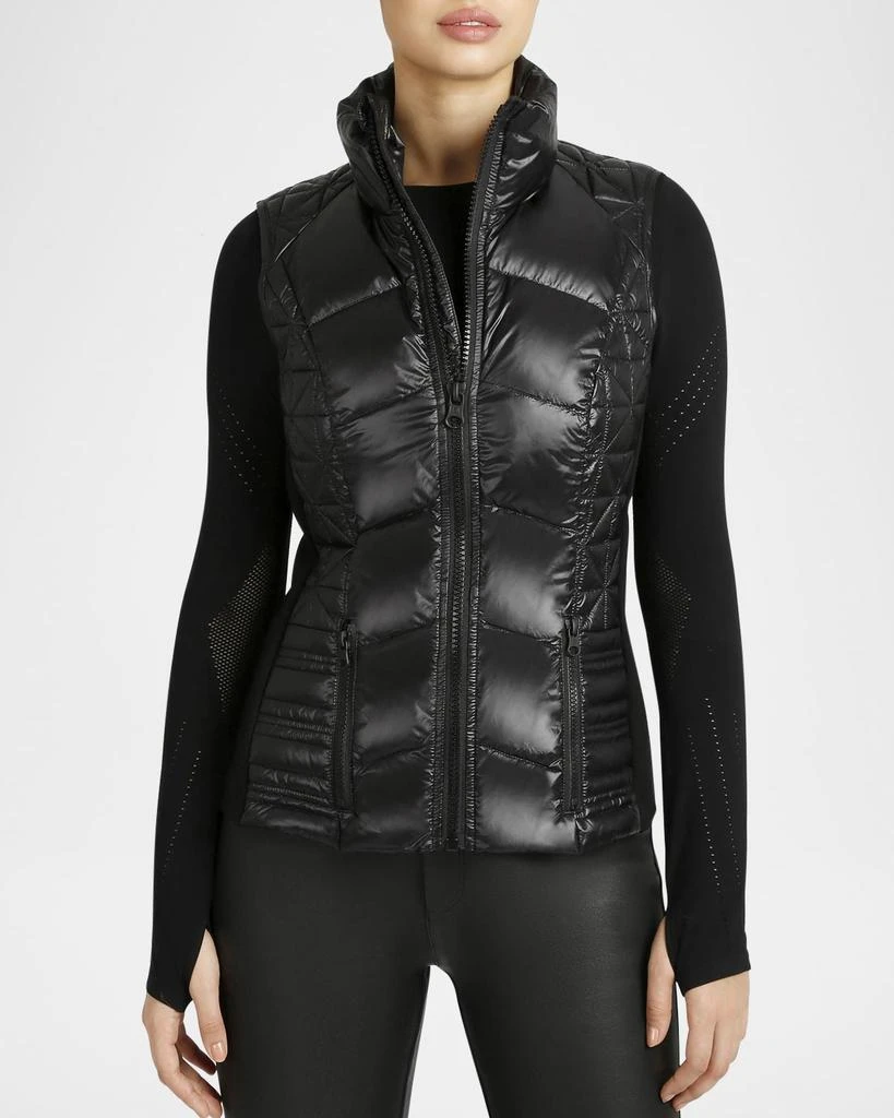 Blanc Noir Lightweight Packable Puffer Vest 1