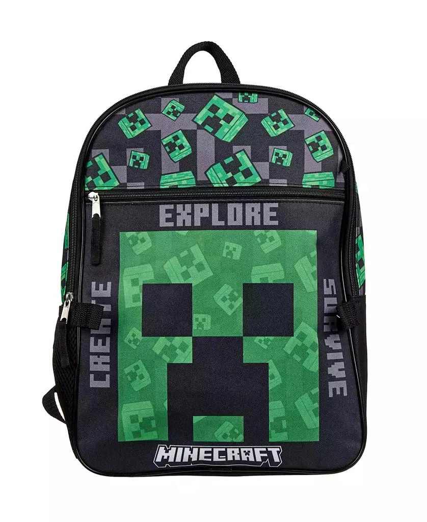 Minecraft Boy's 5 PC Backpack Set 4