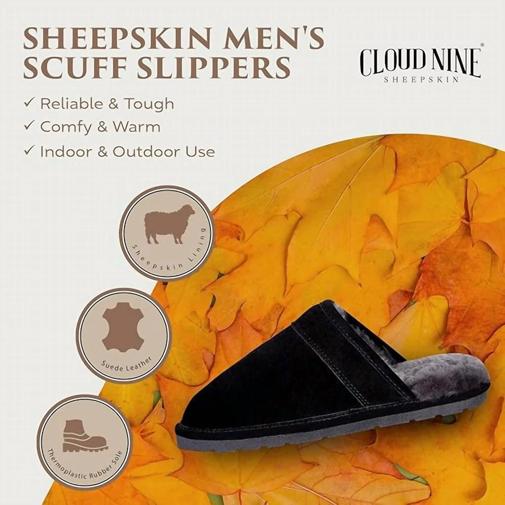 Cloud Nine Cloud Nine - Men's Scuff Slip-on 2