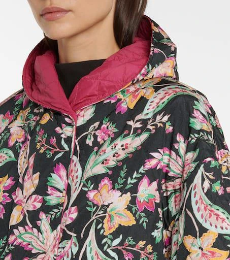 Isabel Marant Dean reversible floral raincoat 4