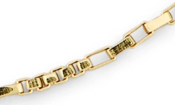 Argento Vivo Sterling Silver Box Chain Bracelet 3