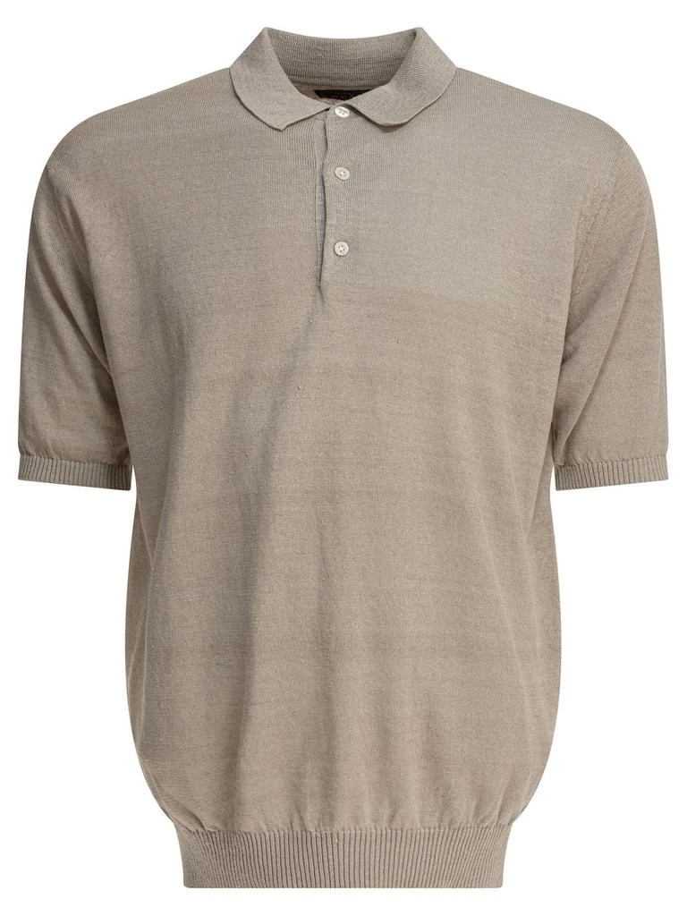 BEAMS PLUS Beams Plus Knitted Polo Shirt 1