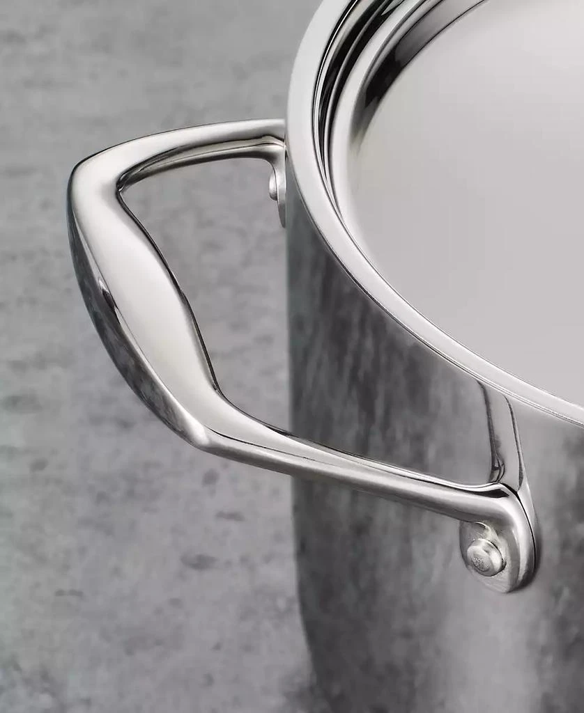 Tramontina Tri-Ply Clad Stainless Steel 6-Qt. Covered Deep Sauté Pan 6