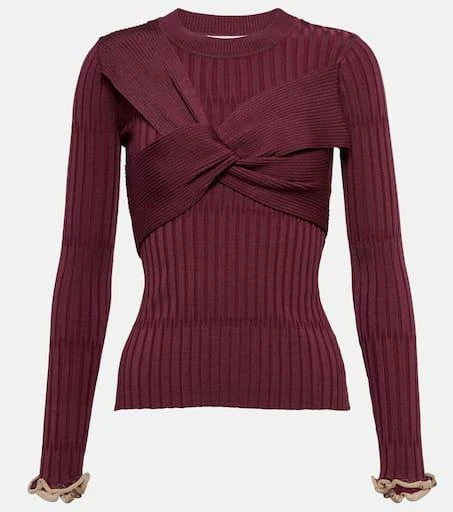 Jonathan Simkhai Nolan ribbed-knit sweater 1