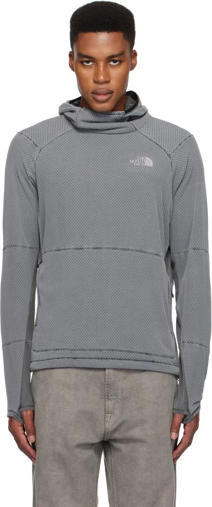 The North Face Gray Trailwear Garment Dye FUTUREFLEECE Hoodie 1