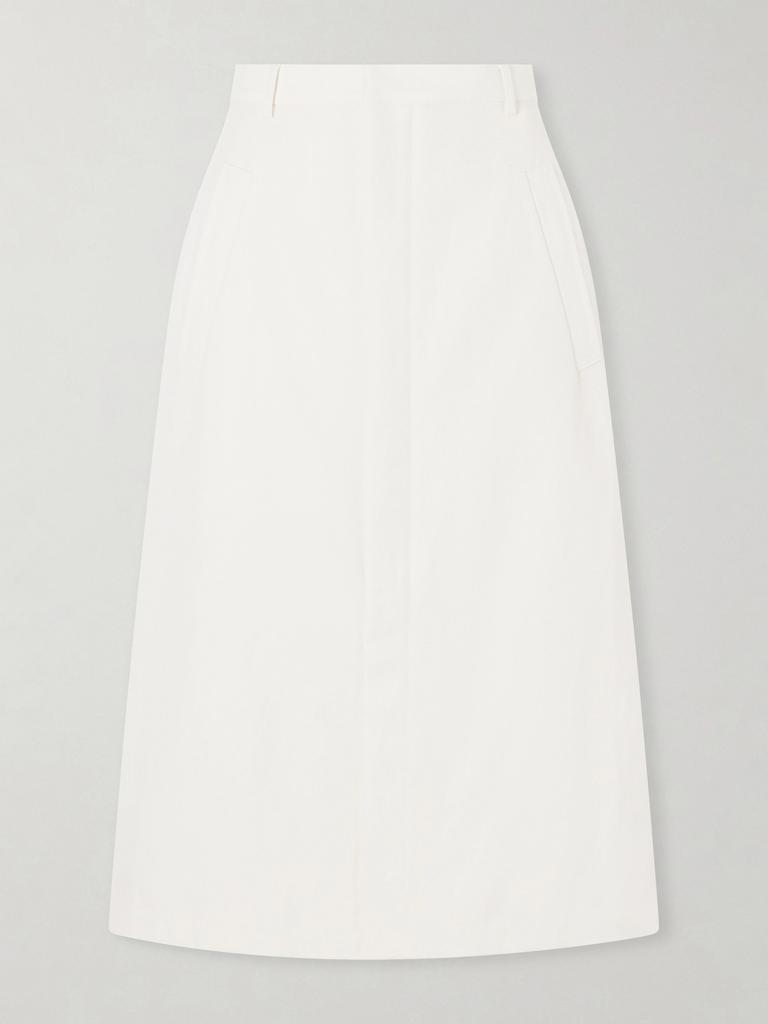 Shop Black Heavy Milano Rib Knit Midi Skirt on Sale at BeyondStyle