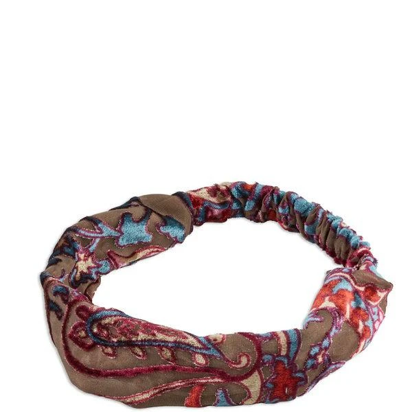 Conair Scunci 1-PK Velvet Floral Burnout Headwrap (Worth $7.99) 1