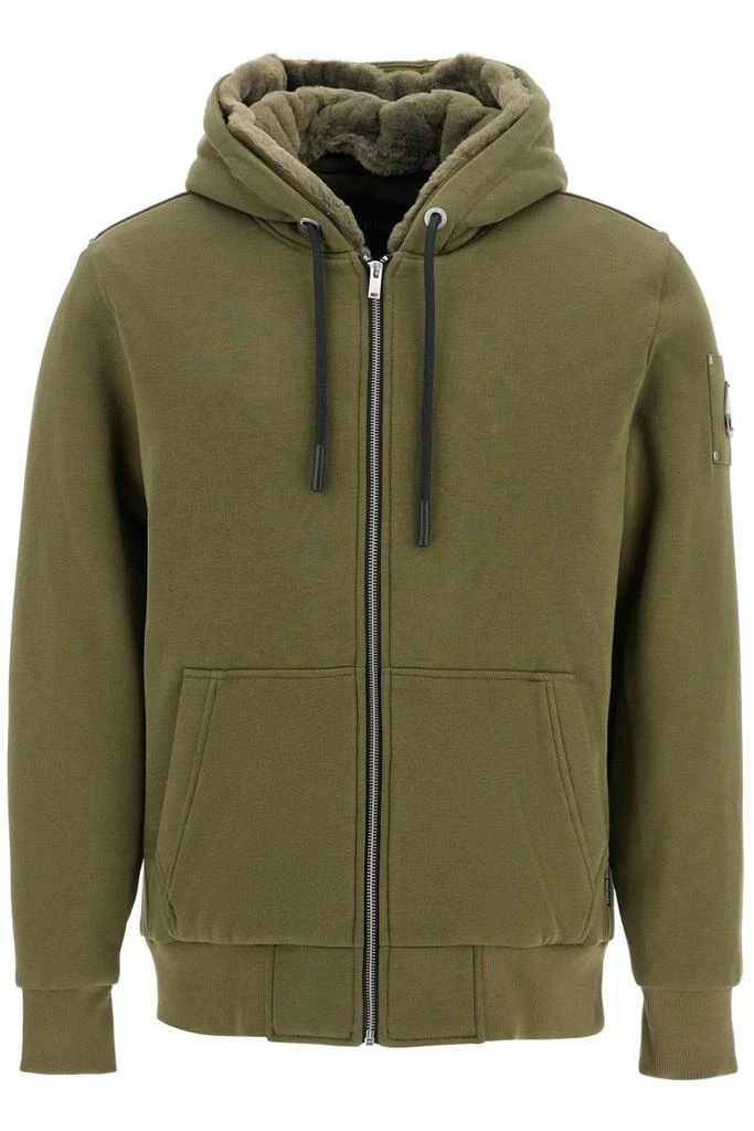 Moose Knuckles classic bunny hybrid sweatshirt 1
