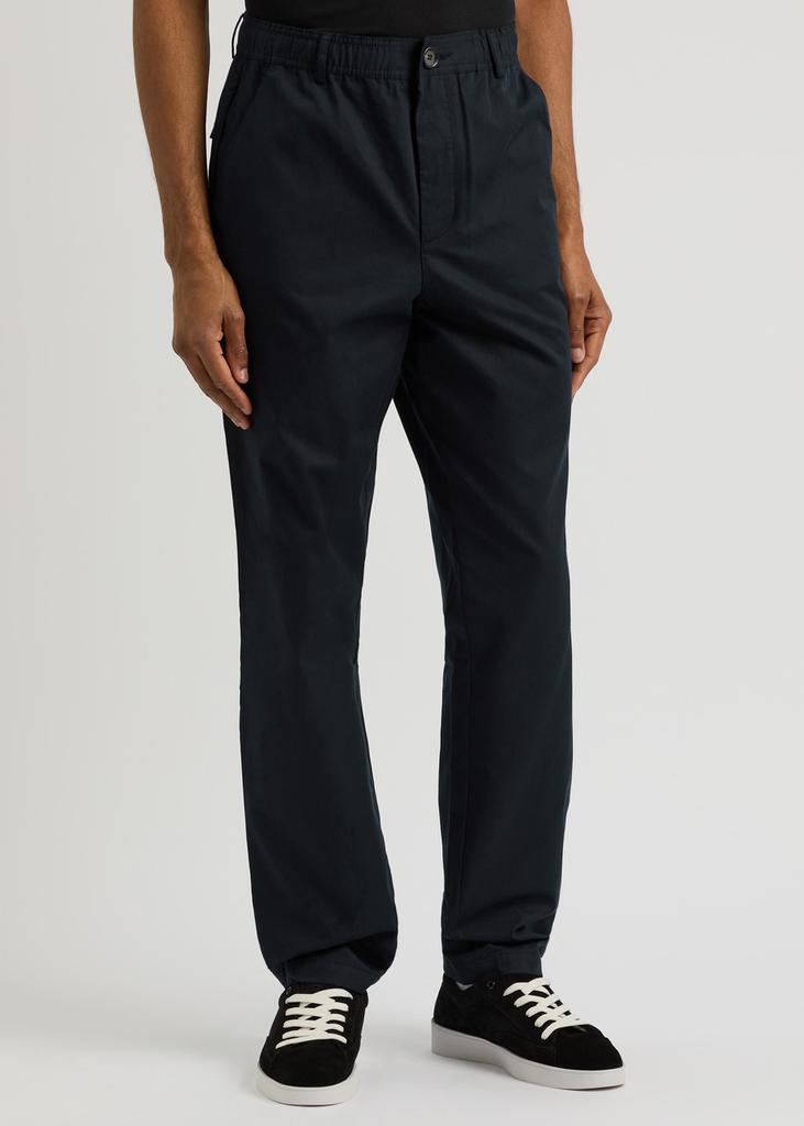 Oliver Spencer Drawstring cotton-twill trousers