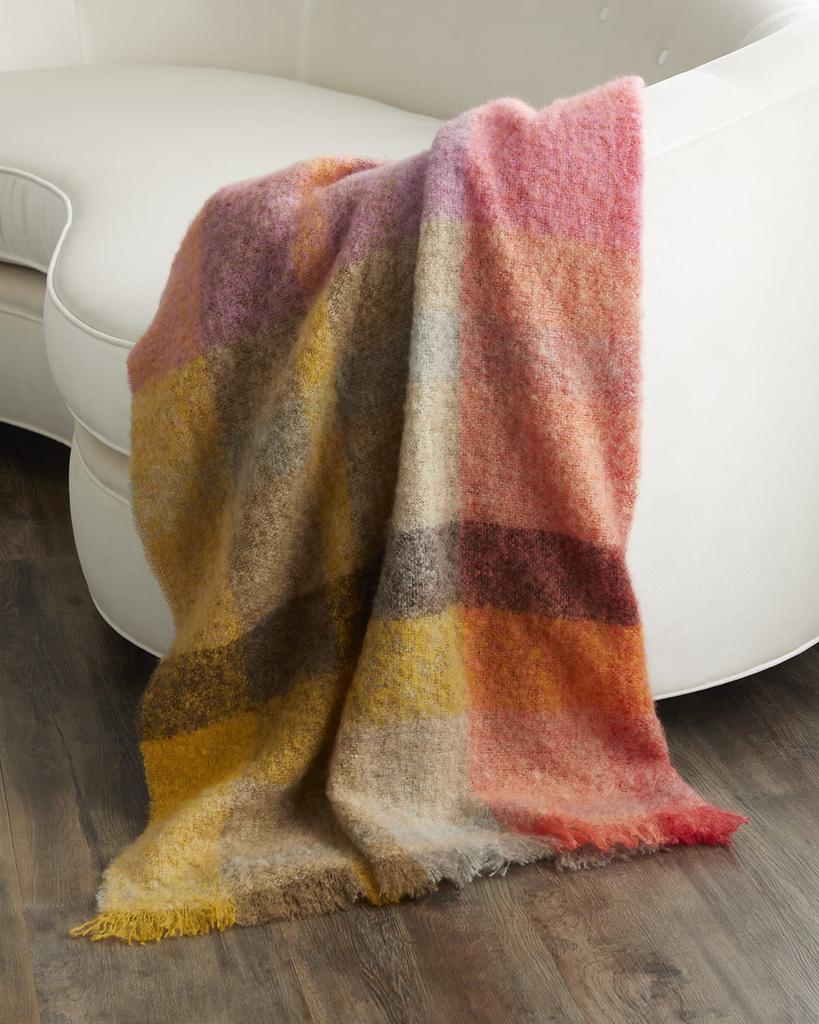 Designers Guild Fontaine Sepia Throw, 51" x 75"
