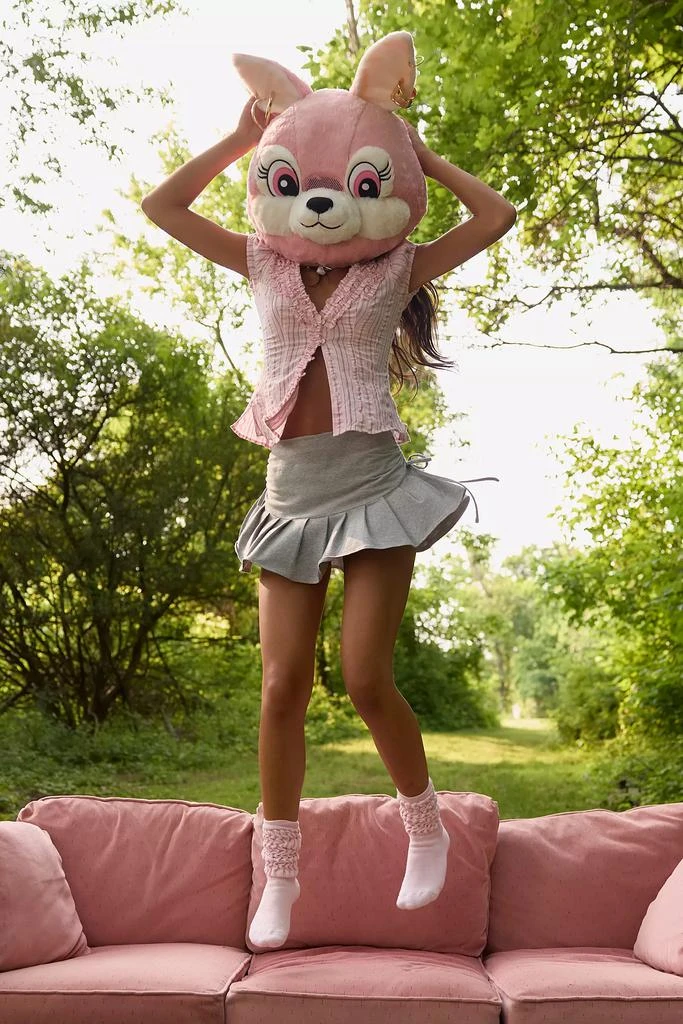 Out From Under Out From Under Bec Pleated Micro Mini Skort 1