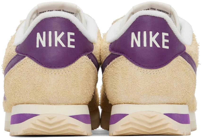 NIKE Yellow Cortez Vintage Sneakers 2