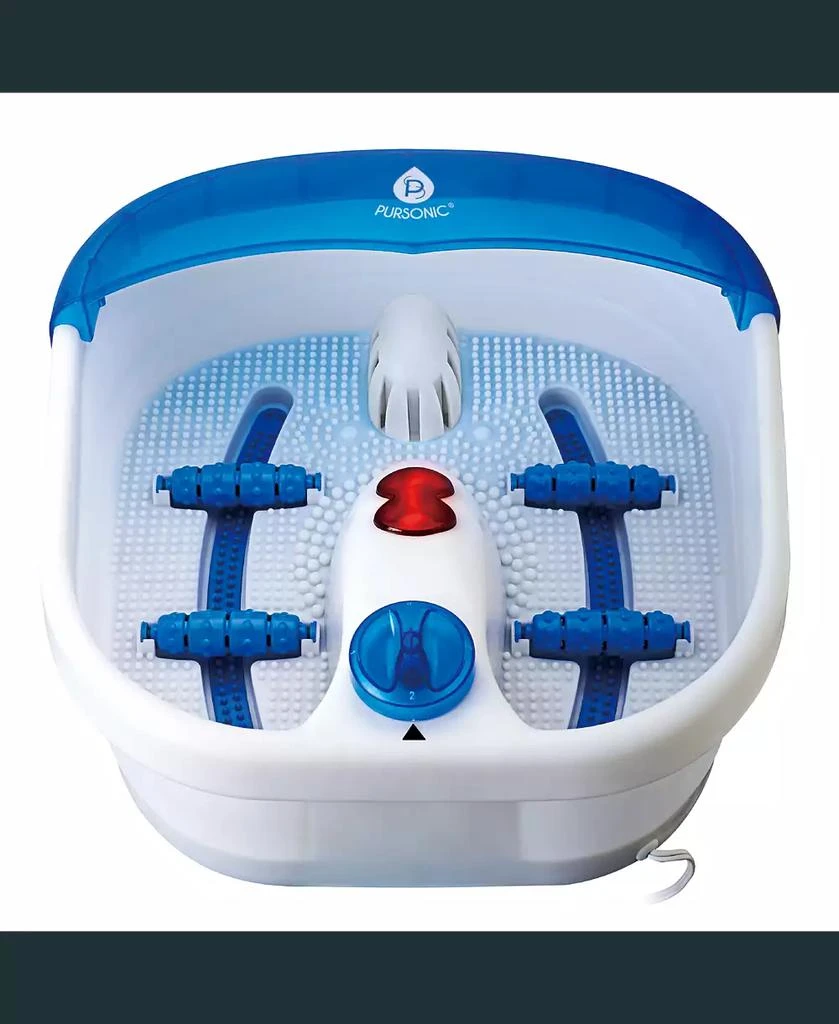 PURSONIC Foot Spa Massager with Tea Tree Oil Foot Salt Scrub 5