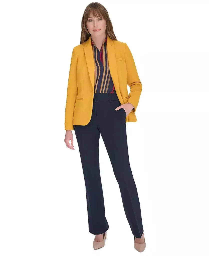 Tommy Hilfiger Women's One-Button Blazer 4