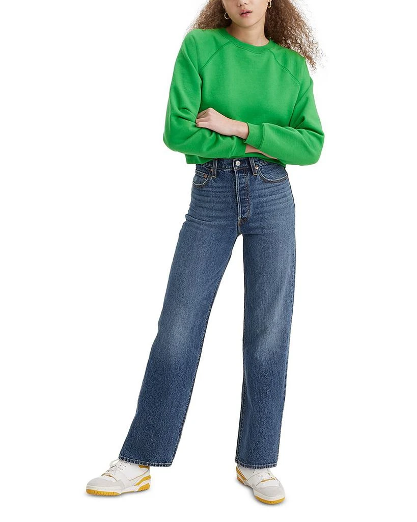 Levi's Ribcage High Rise Straight Jeans in Valley View 5