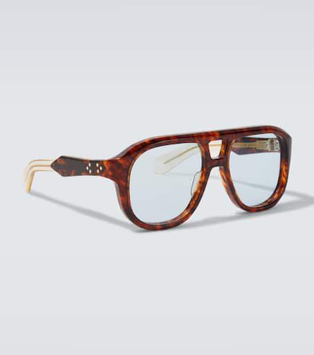 Jacques Marie Mage Jasper oversized aviator sunglasses