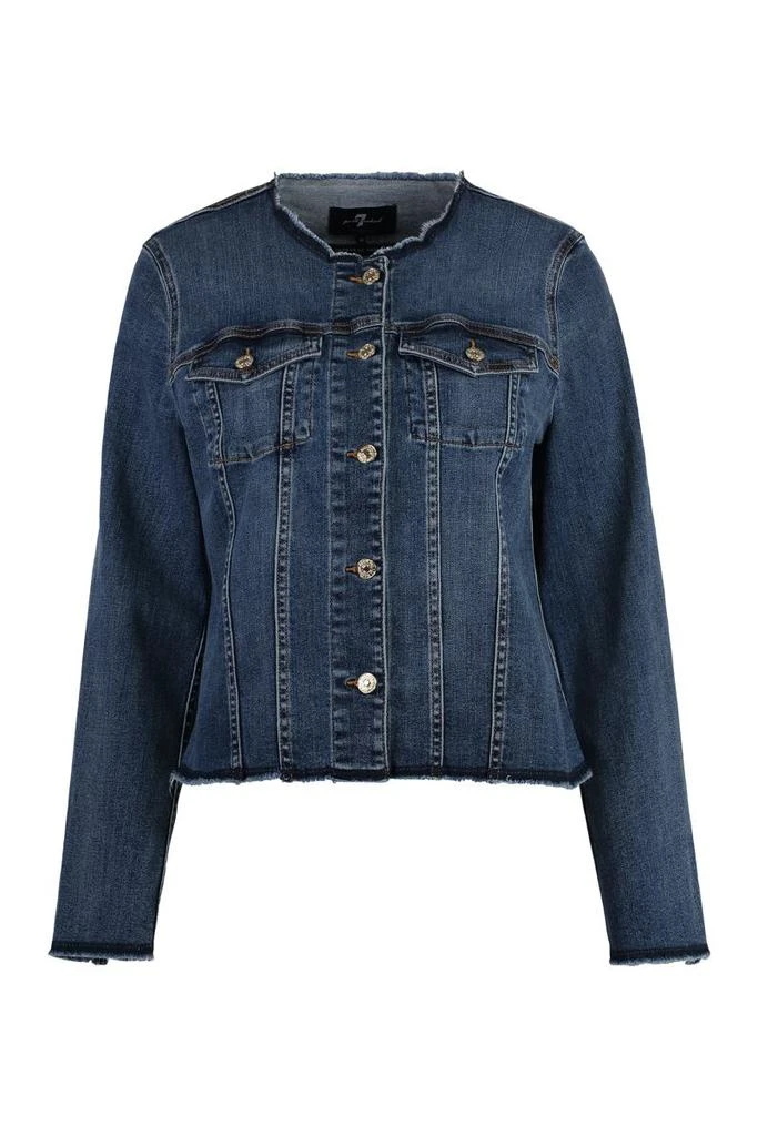 7 For All Mankind 7 For All Mankind Vicky Denim Jacket 1