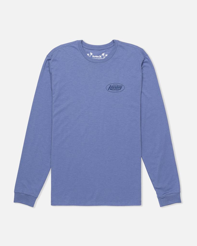 United Legwear Men's Everyday H2O-Dri Oil Change Slub Long Sleeve T-Shirt