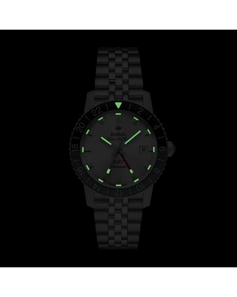 ZODIAC GMT Automatic Stainless Steel Watch, 40mm 6