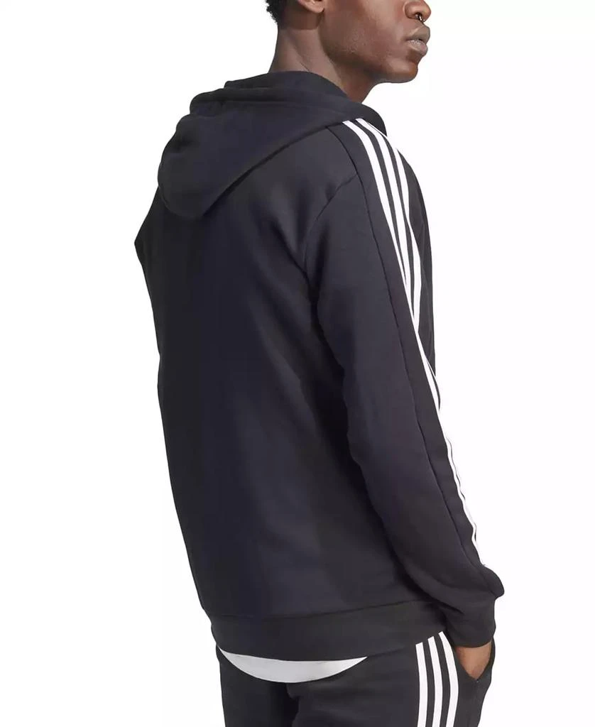 Adidas Men's Essentials 3-Stripes Regular-Fit Full-Zip Fleece Hoodie, Regular & Big & Tall 4