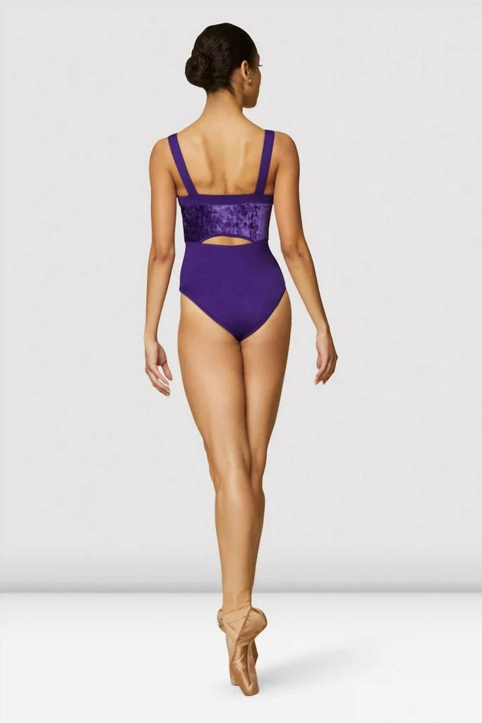 Bloch Bloch - Tween Akira Velvet Wide Strap Leotard 2
