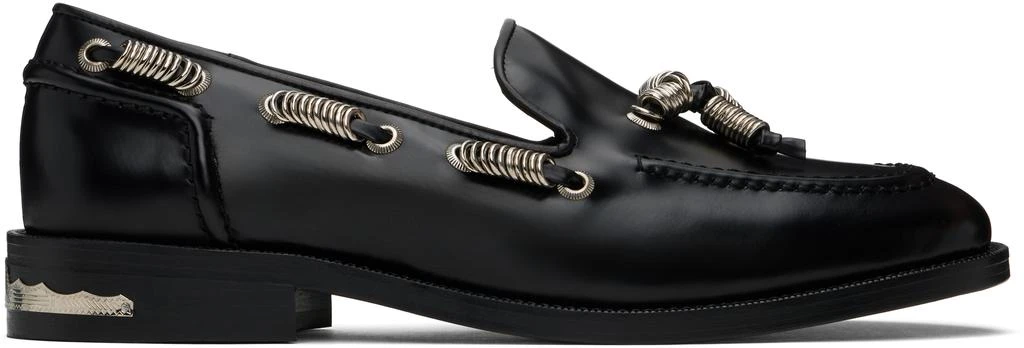 Toga Virilis Black O-ring Loafers 1