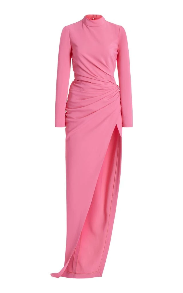 moda operandi pink dress Alexis - - Maryana Knotted Metallic Maxi Dress - Pink - XS