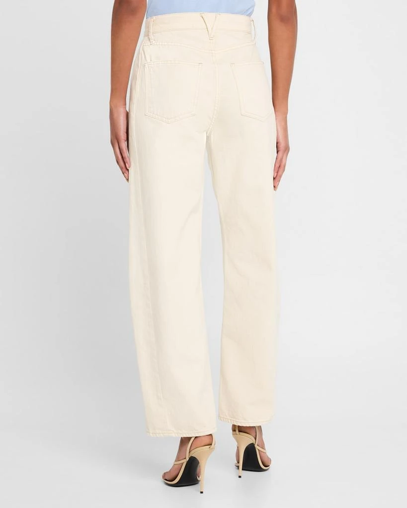 VERONICA BEARD Ryder High-Rise Saddle Jeans 3